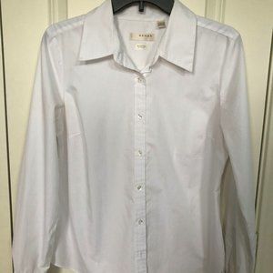 Kenar White Button-Up Dress Shirt